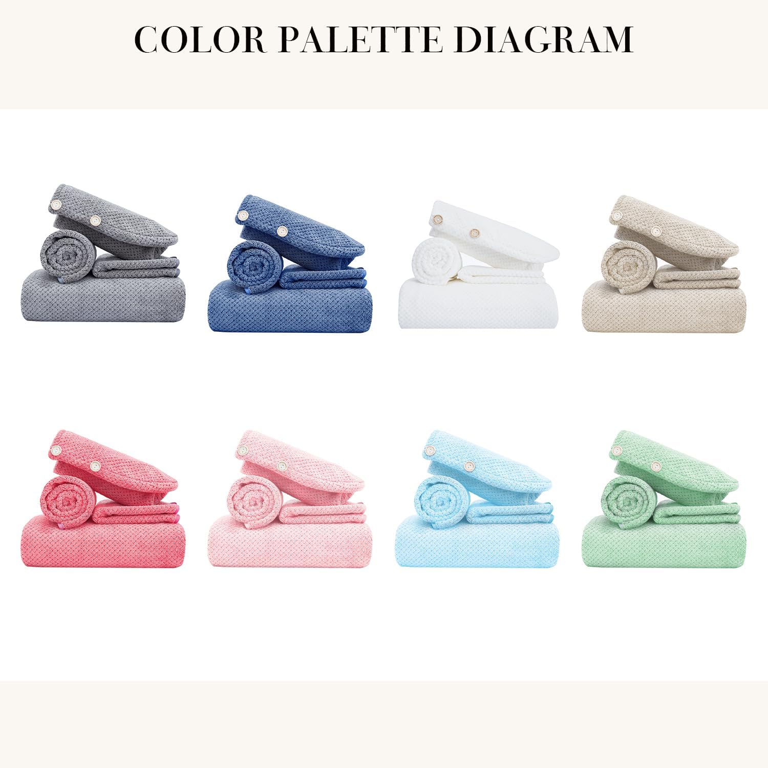 MaopaoBeauty Extra Large Bath Towels Set (4-Piece) Review