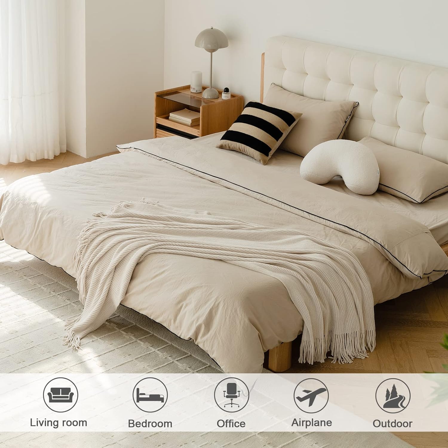 lifein Chenille Throw Blanket 50×60 Review